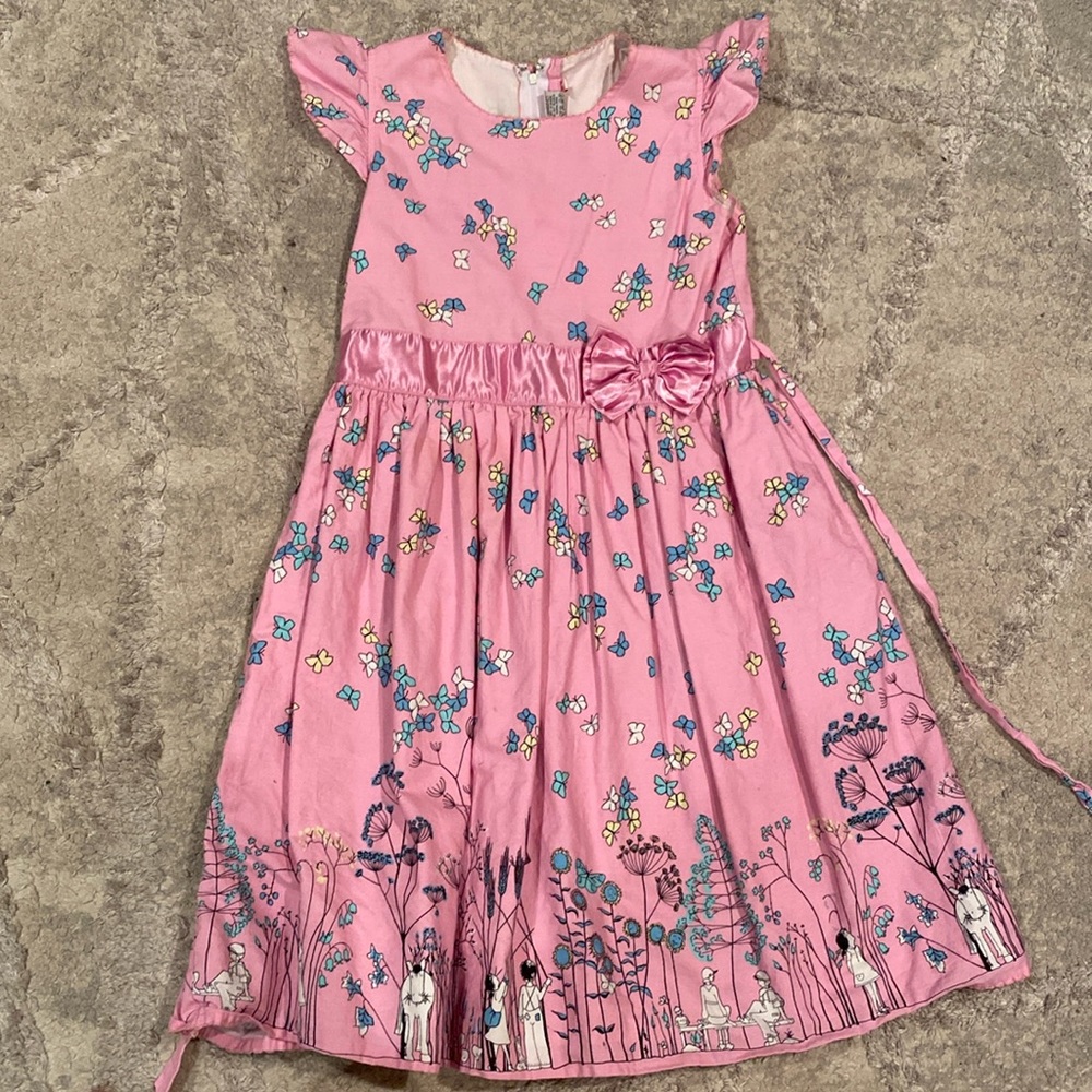 Pink dress for 8 year old girl